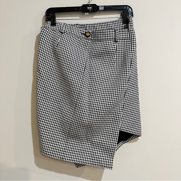 NWT Balenciaga Pied de poule wrap skirt - Picture 11 of 11